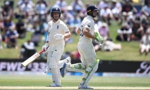 Jack Leach and Jos Buttler are digging in.