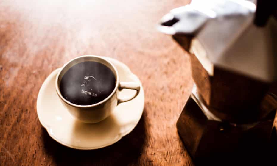 Coffee and Italian Espresso maker