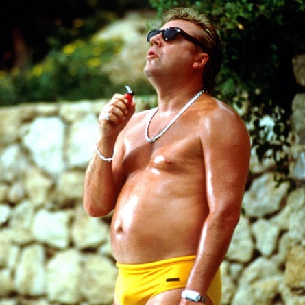 Ray Winstone in Sexy Beast.