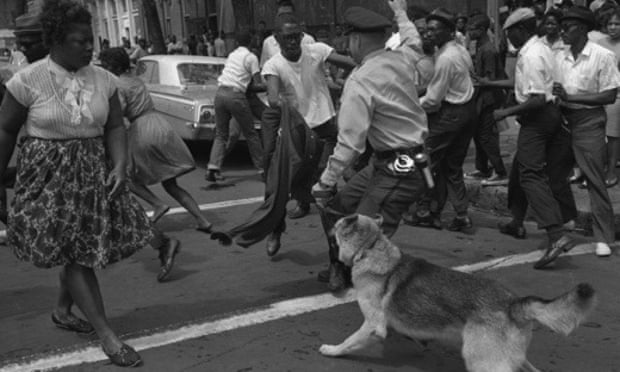 Unflinching history … Howardena Pindell’s Rope/Fire/Water.
