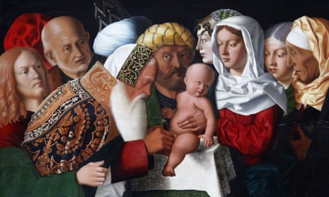 A Bartolomeo Veneto painting from 1506 depicting a circumcision. 