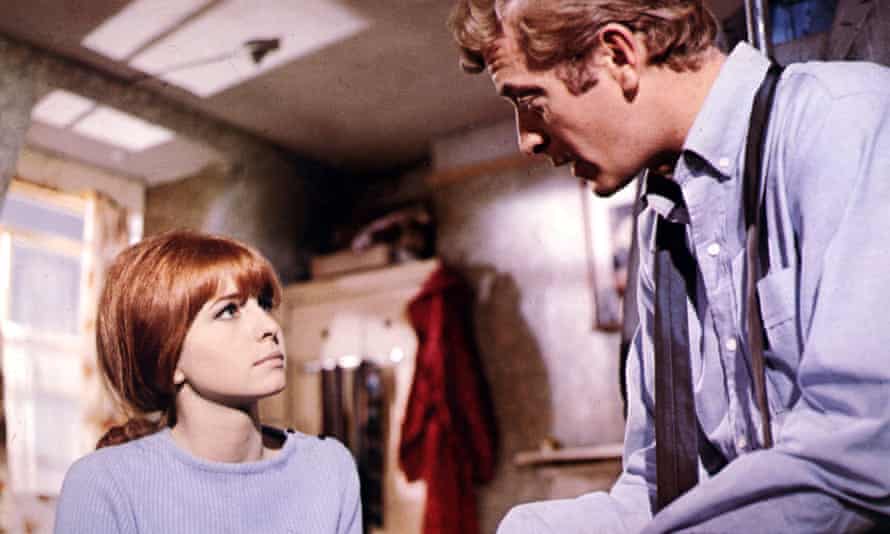 Jane Asher and Michael Caine in Alfie.