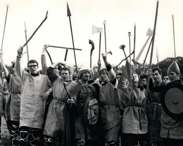 ‘A God-almighty punch-up’: rare footage shows Battle of Hastings (the 1966 one)