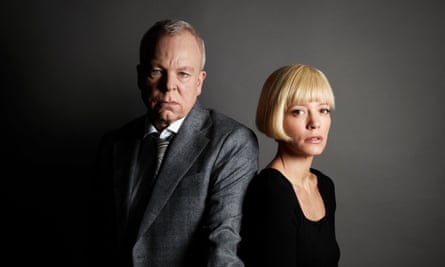 Steve Pemberton and Lily Allen in The Pillowman.