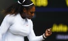 Serena Williams into Wimbledon