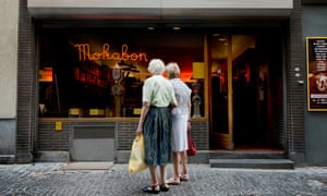 A coffee shop in Ghent.