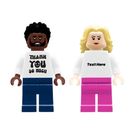 Personalised LEGO Message Character