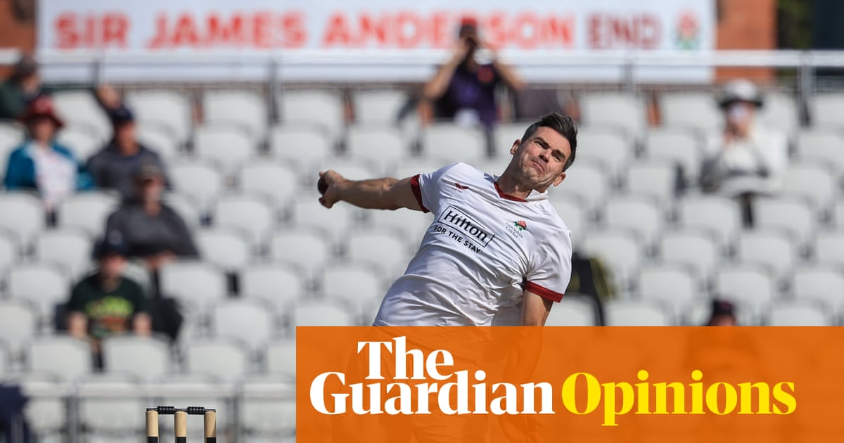 Jimmy Anderson’s stubborn refusal to give up has fuelled his greatest achievements | Emma John
