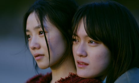 Family dysfunction … L to r, Liu Haocun as Tian Tian and Wen Qi as Fang Di in Girls on Wire.
