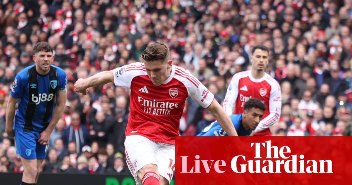 Arsenal v Bournemouth: Premier League – live
