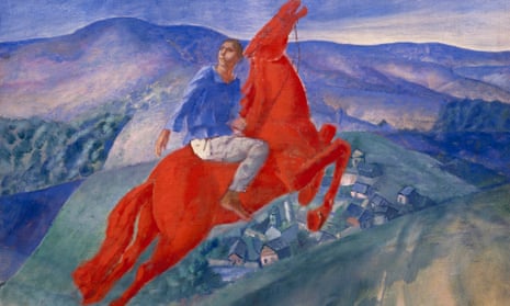 Some of the most exciting art in the world at that time … Fantasy by Petrov-Vodkin. 