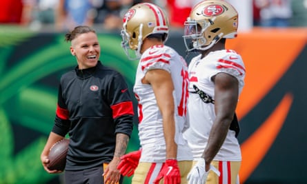 Katie Sowers The 49ers Didn T Hire Me As A Coach To Make A Point San Francisco 49ers The Guardian