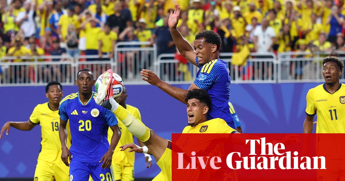 Ecuador v Curaçao: World Cup 2026 – live