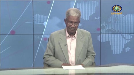 Sudan TV broadcast taken off air after loud bangs during military clashes – video