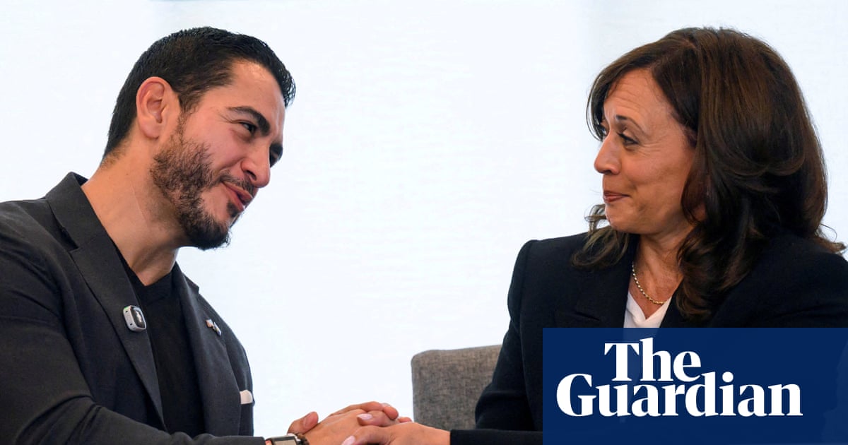 Kamala Harris returns to Michigan to campaign for Abdul El-Sayed for Senate