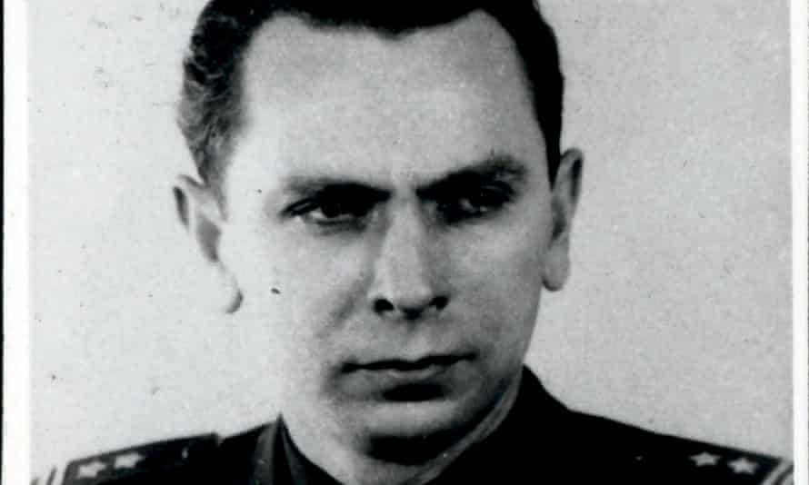 Michal Goleniewski in Polish army uniform in the late 1940s