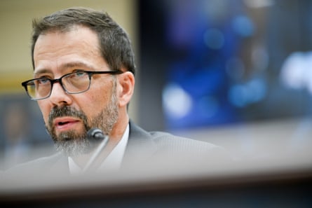 Neil Jacobs, administrator of Noaa, during a hearing in Washington DC in April 2026.