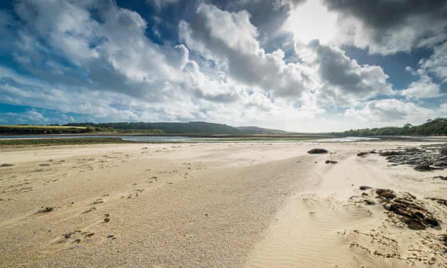 Dulas Bay, where there are rumours of gold washed ashore.