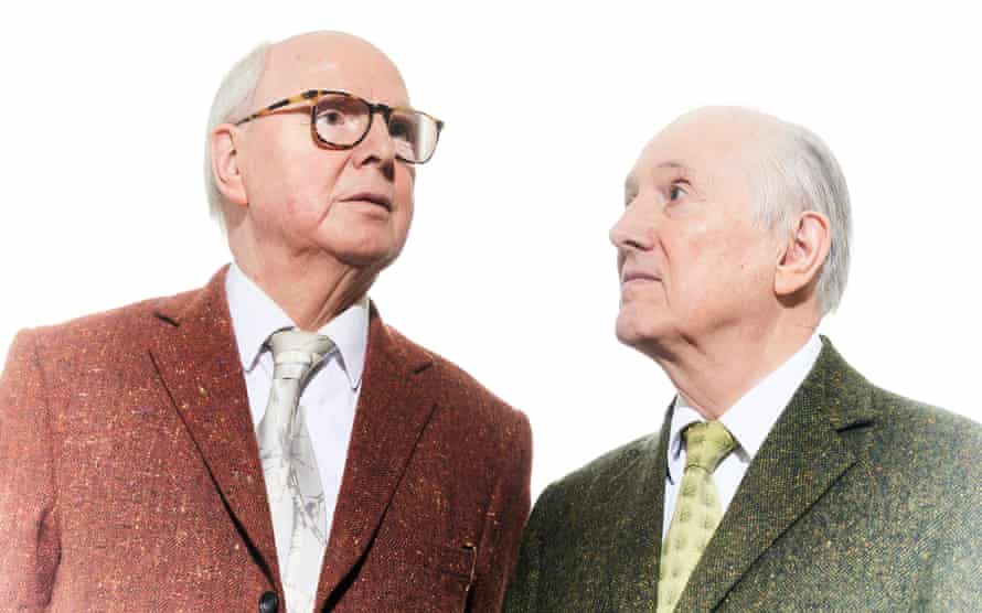 Compassion … George Passmore, left, and Gilbert Prousch.