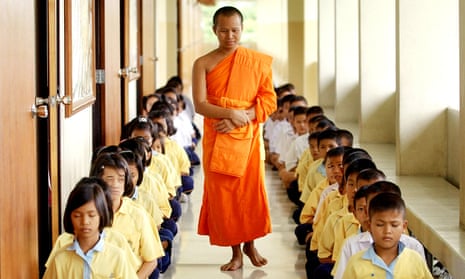 A buddhist monk