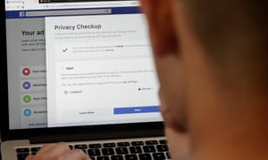 A user sets his Facebook ad preferences