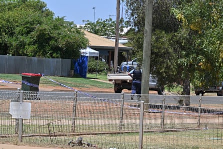 The scene of one of the shootings in Lake Cargelligo.