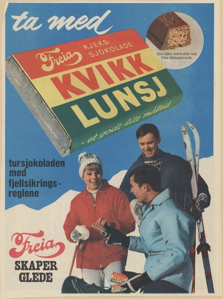 Kvikk Lunsj, a Norwegian hiking snack.