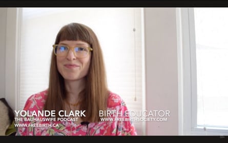 Screengrab of Yolande Clark from nan Unpacking Ultrasound podcast.