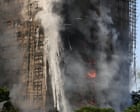 Bamboo scaffolding may be to blame for spread of Hong Kong tower block fire