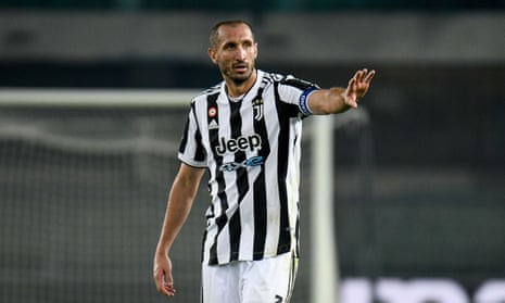 The Juventus captain, Giorgio Chiellini, has pledged to stand up against discrimination in football.