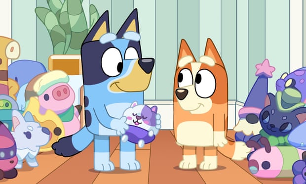 We recommend Bluey, which returns on Disney+ this week.