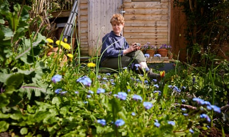 ‘Gardening is a lot of work and these days way more than I am prepared to put in’ … Alys Fowler in her garden in Aberystwyth