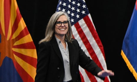 Katie Hobbs, the Democratic gubernatorial candidate for Arizona. 