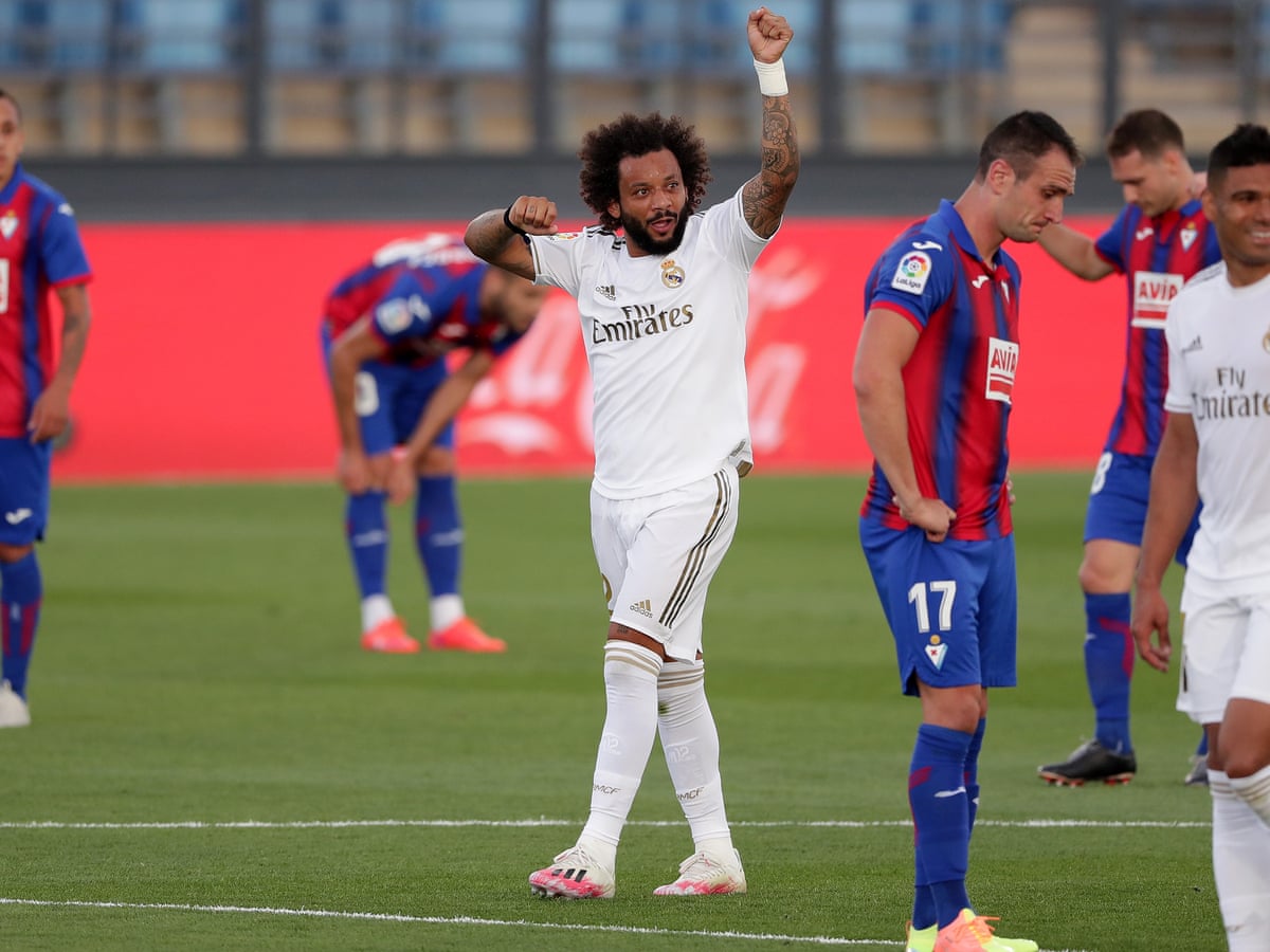 Real Madrid 3 1 Eibar La Liga As It Happened Football The Guardian