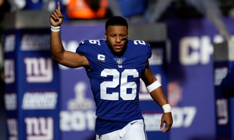 Saquon Barkley set for free agency with Packers and Ravens in the frame |  New York Giants | The Guardian