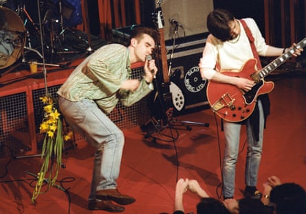 Morrissey and Johnny Marr performing live on The Tube.
