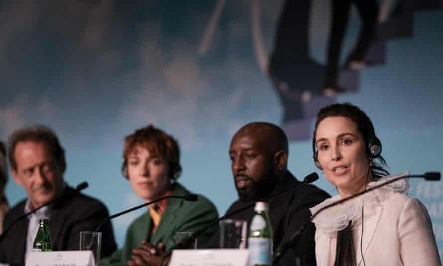 Vincent Lindon, Rebecca Hall, Ladj Ly and Noomi Rapace.