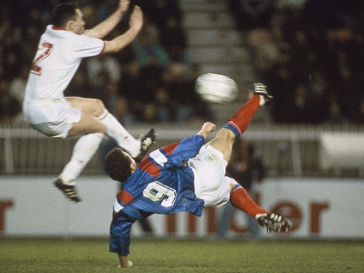 Golden Goal Jean Pierre Papin For France V Belgium 1992 Football The Guardian