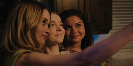 Alison Thornton, Summer H Howell, Siena Agudong taking a selfie