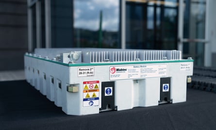 Wabtec’s battery cell used in the train.