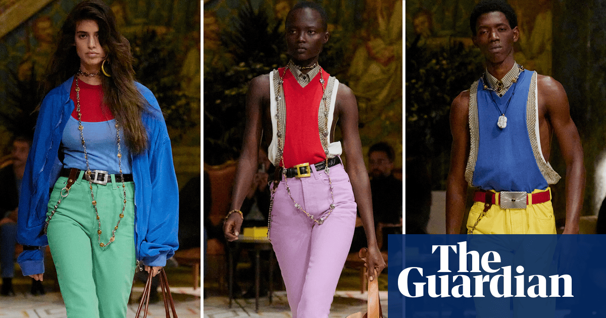 Versace’s Dario Vitale evokes spirit of Gianni with suggestive debut
