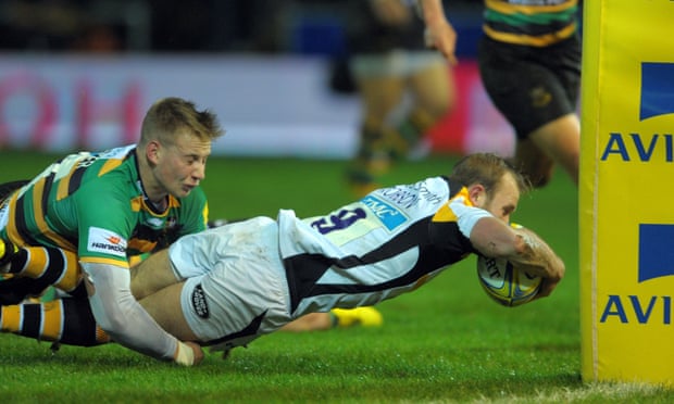 Dan Robson vs Northampton Saints