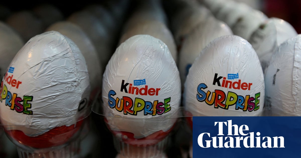 Don’t eat Kinder products linked to salmonella over Easter, officials warn