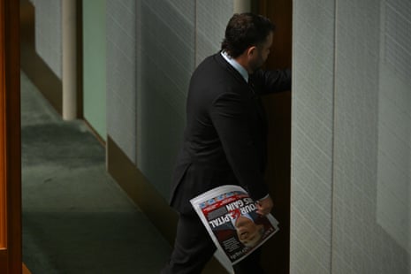 Liberal MP Phillip Thompson is ejected under 94a