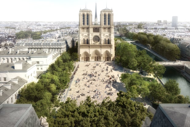 Architect’s plan to transform Notre Dame area