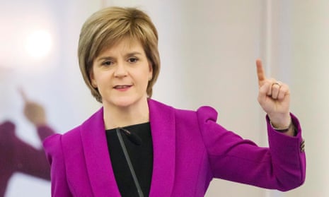 Nicola Sturgeon: ‘My message to people in other parts of the UK is that the SNP can be your allies.’