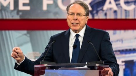 'We must immediately harden our schools' says NRA's Wayne LaPierre – video