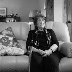 Dilys Gruffydd, a cousin of Dilys Cotton, at home in Ynys Môn, north Wales