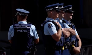 New Zealand police officers
