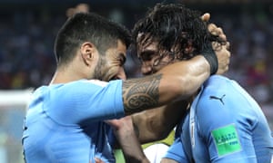 Luis Suárez and Edinson Cavani